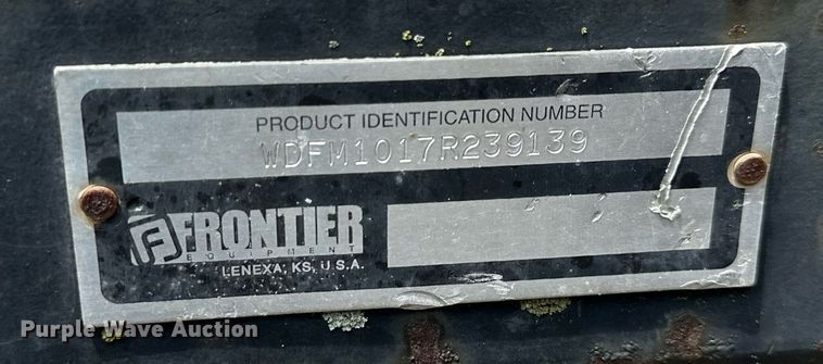 image for item DS2144 Frontier  FM1017R batwing finish mower