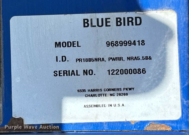 image for item HN9994 (2) Blue Bird PR18 Power Rake verticutter