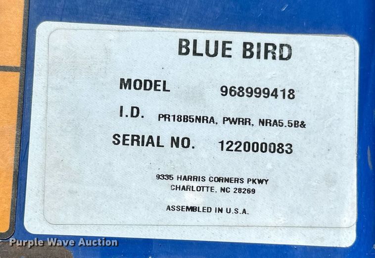 image for item HN9994 (2) Blue Bird PR18 Power Rake verticutter