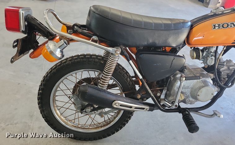image for item IQ9830 1974 Honda XL70  dirt bike