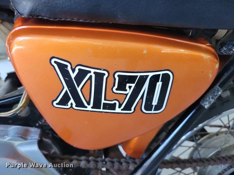 image for item IQ9830 1974 Honda XL70  dirt bike