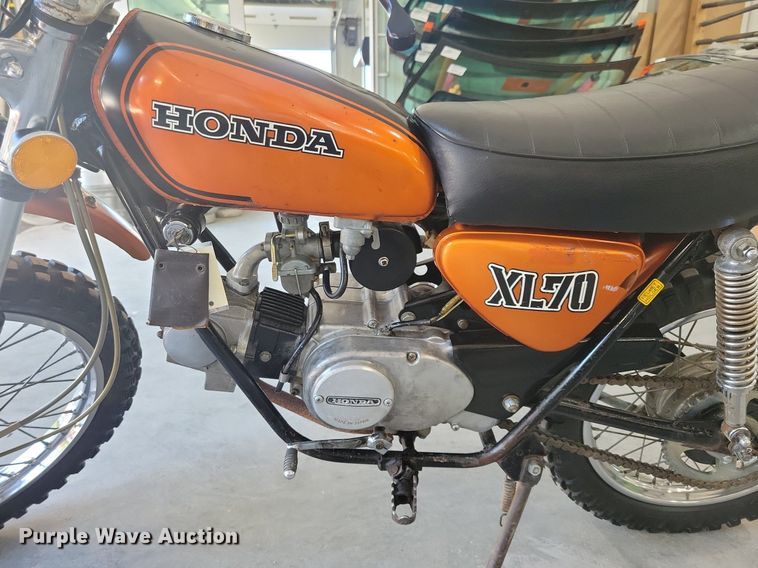 image for item IQ9831 1974 Honda XL70  dirt bike