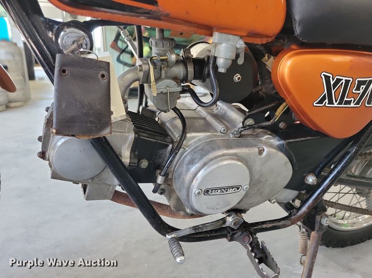 image for item IQ9831 1974 Honda XL70  dirt bike