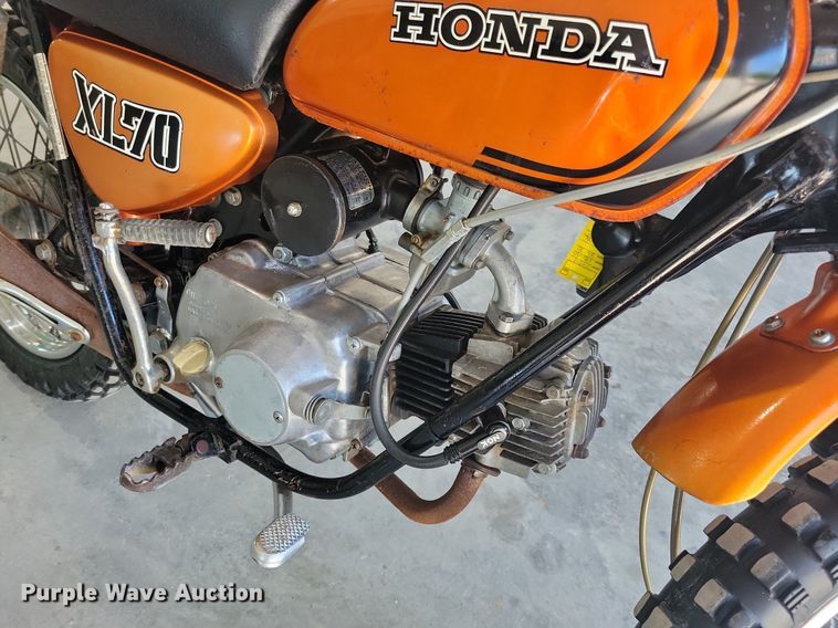 image for item IQ9831 1974 Honda XL70  dirt bike