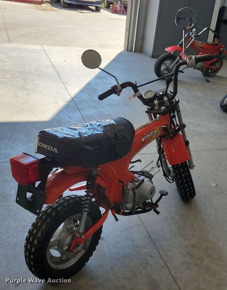 image for item IQ9834 1980 Honda Mini Trail 70  mini bike