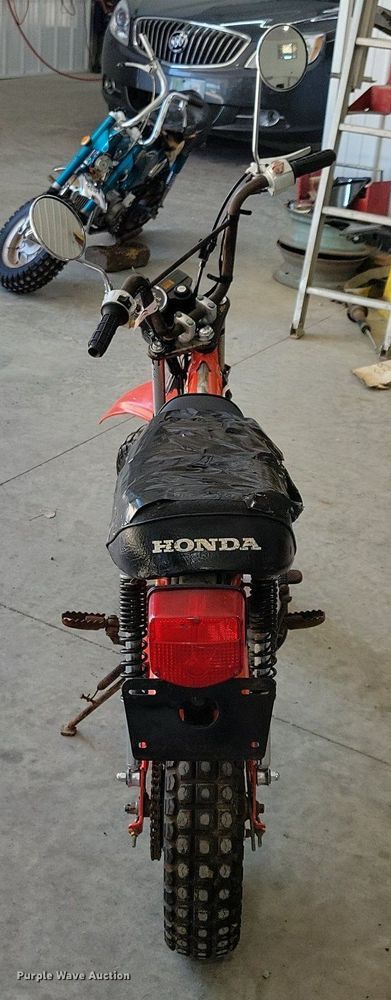 image for item IQ9834 1980 Honda Mini Trail 70  mini bike