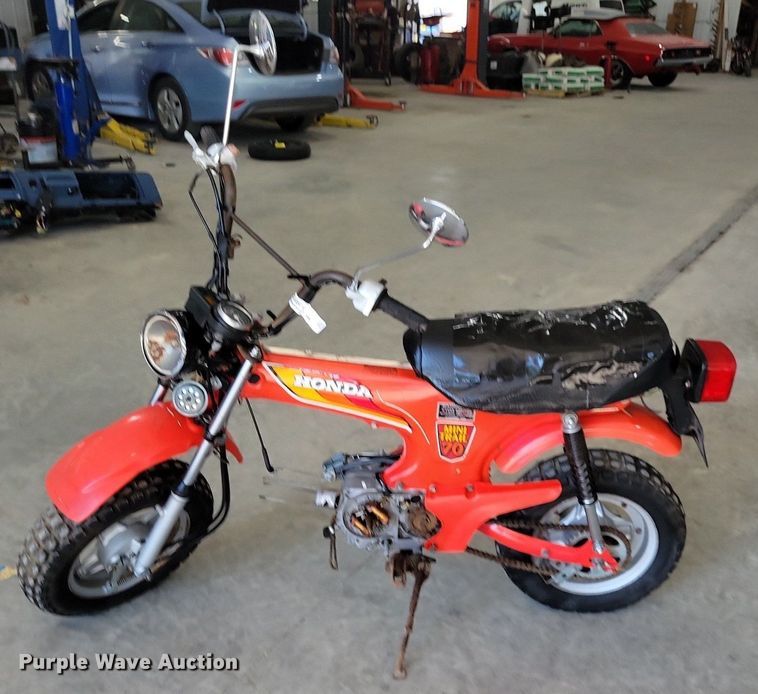 image for item IQ9834 1980 Honda Mini Trail 70  mini bike