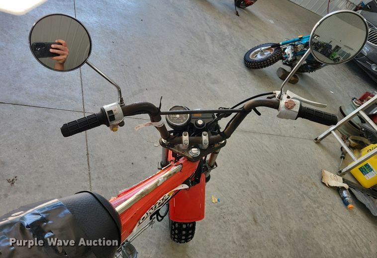 image for item IQ9834 1980 Honda Mini Trail 70  mini bike