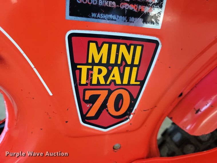 image for item IQ9834 1980 Honda Mini Trail 70  mini bike