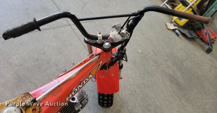 image for item IQ9835 1980 Honda Mini Trail 70  mini bike