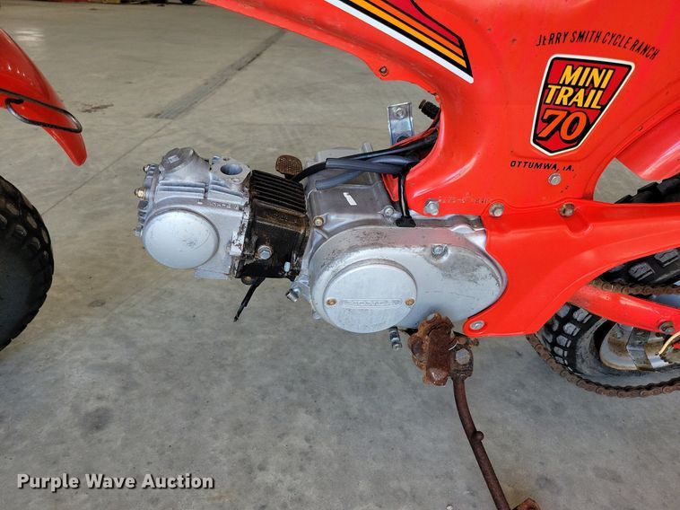 image for item IQ9835 1980 Honda Mini Trail 70  mini bike