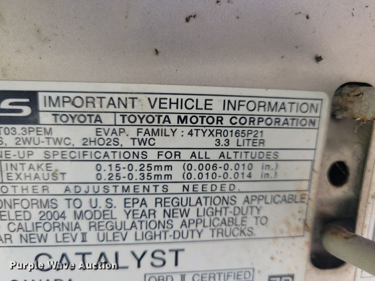 image for item IQ9867 2004 Lexus RX 330  SUV