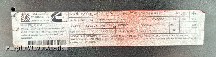 image for item KW9101 2010 Freightliner Thomas Built  school bus