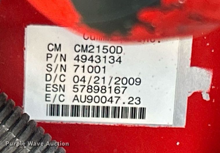 image for item KW9101 2010 Freightliner Thomas Built  school bus