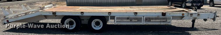 image for item KW9124 1998 Fleming Trailers Inc TD824-10  equipment trailer