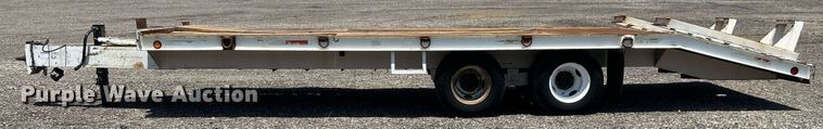 image for item KW9124 1998 Fleming Trailers Inc TD824-10  equipment trailer