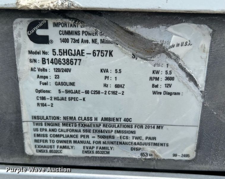 image for item KW9138 2014 inTech Trailers Inc. FOST8x12TA2 fiber optic trailer