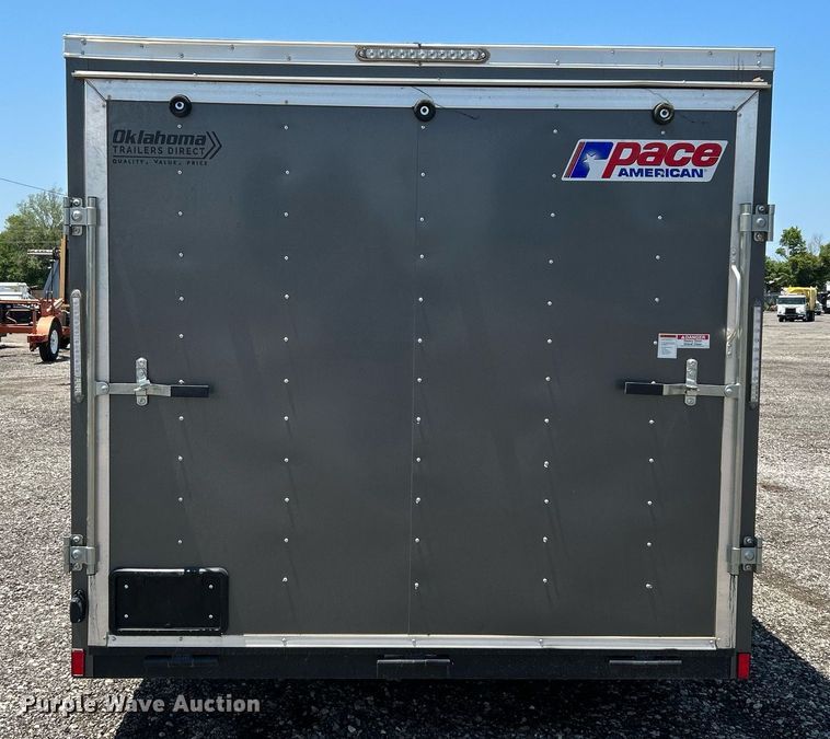 image for item KW9155 2023 Pace  enclosed cargo trailer