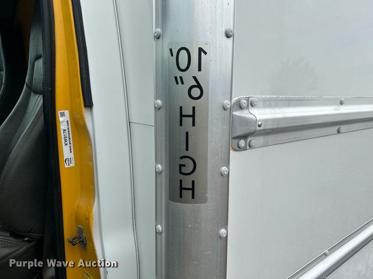 image for item KW9178 2012 GMC Savana  box truck