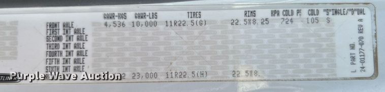 image for item KW9232 2007 Freightliner Business Class M2 106  refuse truck