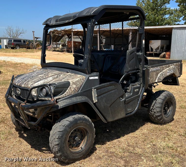 image for item LF9407 2018 Kubota RTV XG850  utility vehicle