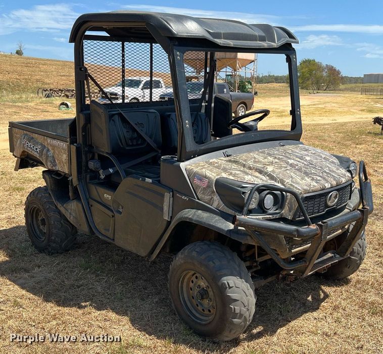 image for item LF9407 2018 Kubota RTV XG850  utility vehicle