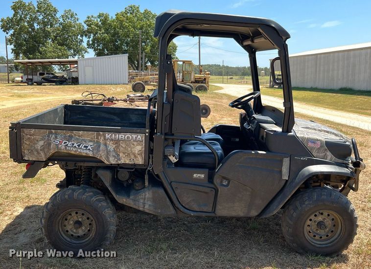 image for item LF9407 2018 Kubota RTV XG850  utility vehicle