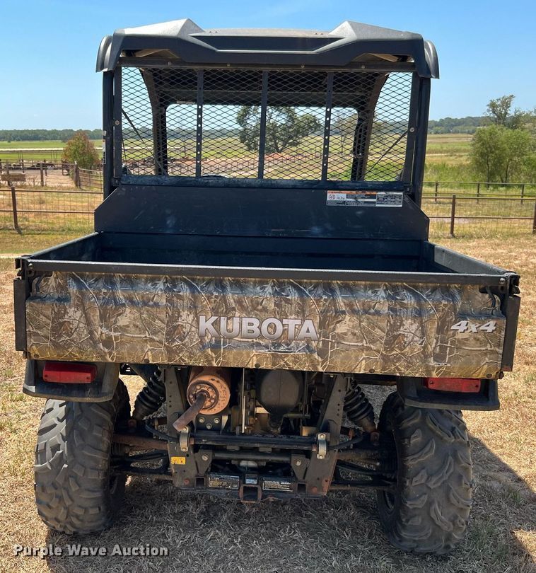 image for item LF9407 2018 Kubota RTV XG850  utility vehicle