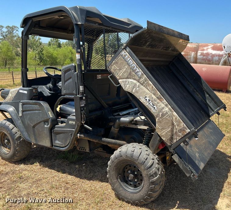 image for item LF9407 2018 Kubota RTV XG850  utility vehicle