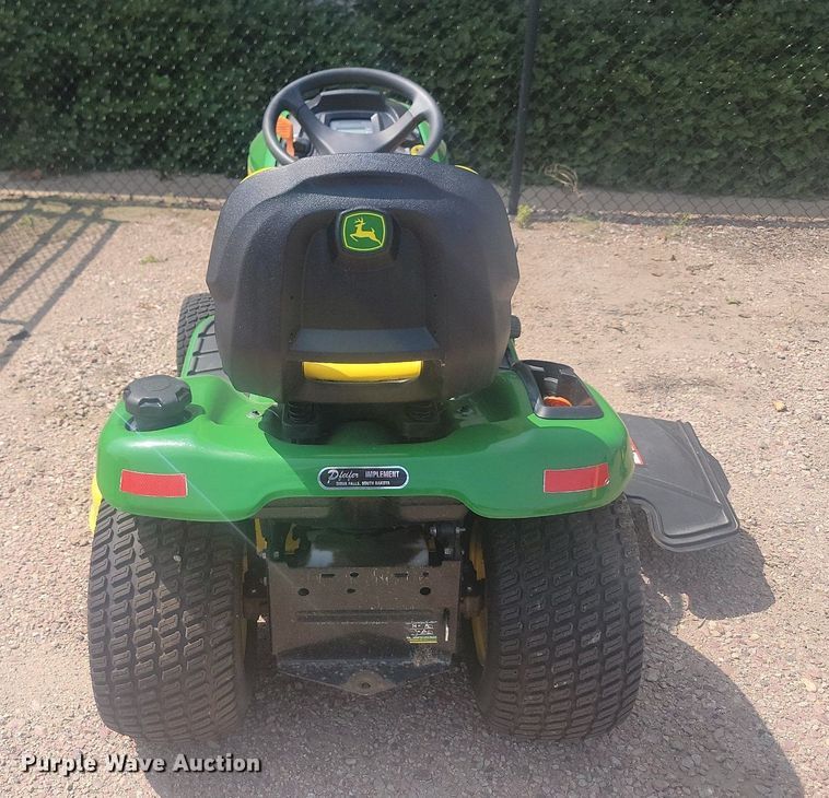 image for item LQ9111 John Deere X390  lawn mower