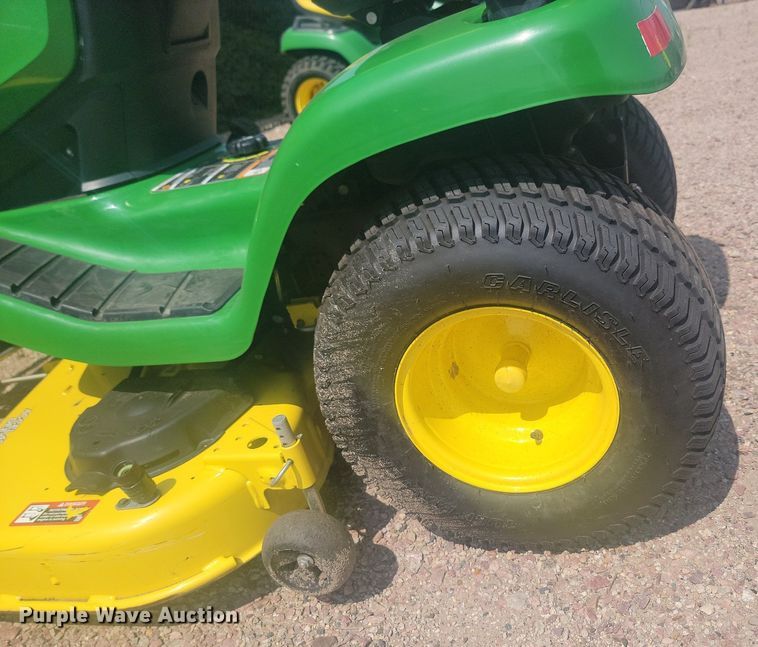 image for item LQ9111 John Deere X390  lawn mower