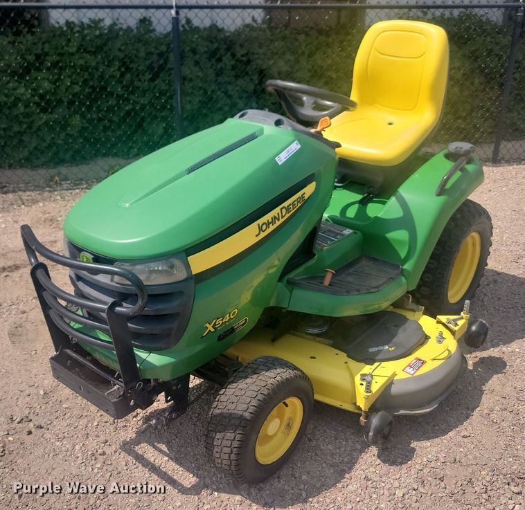 image for item LQ9112 John Deere X540  lawn mower