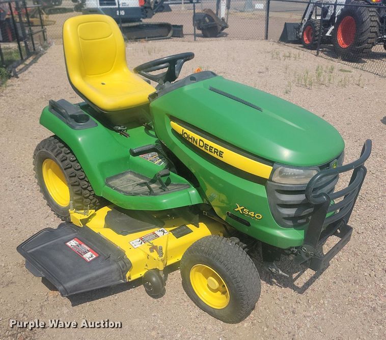 image for item LQ9112 John Deere X540  lawn mower