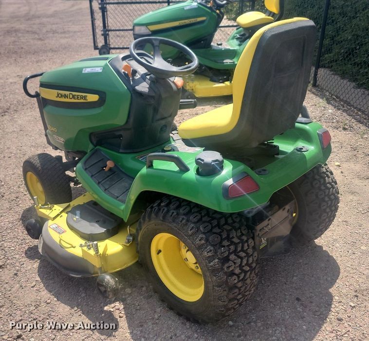 image for item LQ9112 John Deere X540  lawn mower