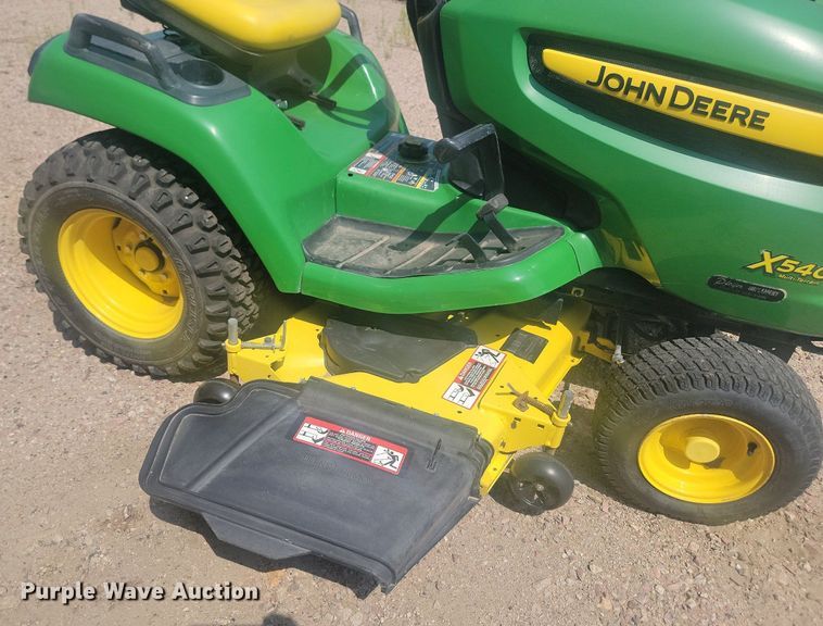 image for item LQ9112 John Deere X540  lawn mower