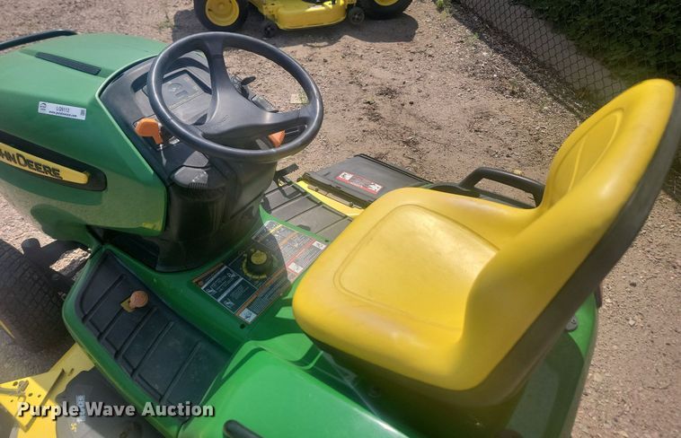 image for item LQ9112 John Deere X540  lawn mower