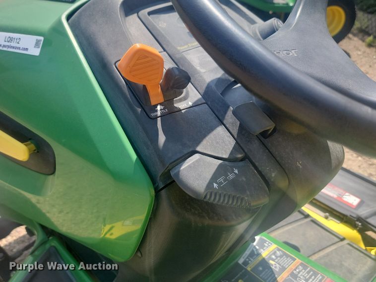 image for item LQ9112 John Deere X540  lawn mower