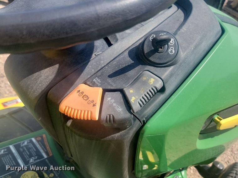 image for item LQ9112 John Deere X540  lawn mower