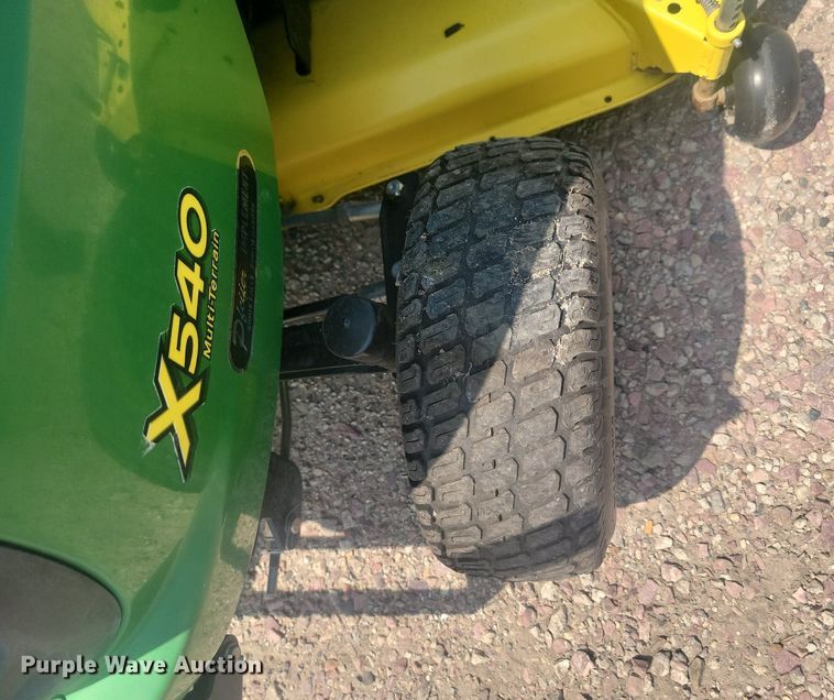 image for item LQ9112 John Deere X540  lawn mower