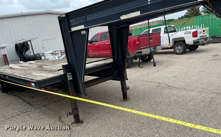 image for item LS9360 2000 Titan  equipment trailer