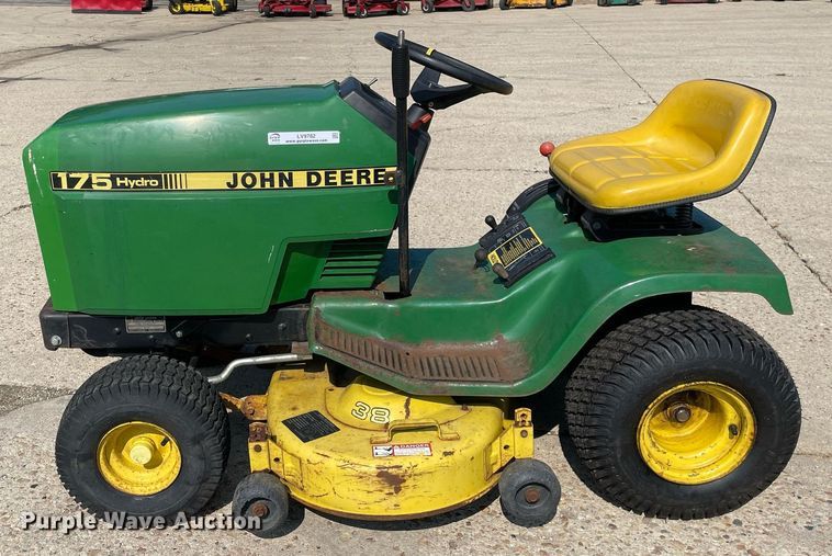 image for item LV9782 John Deere 165  lawn mower