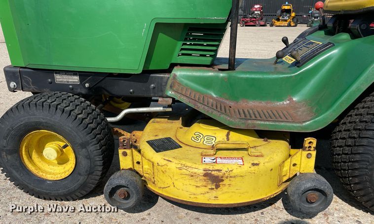image for item LV9782 John Deere 165  lawn mower