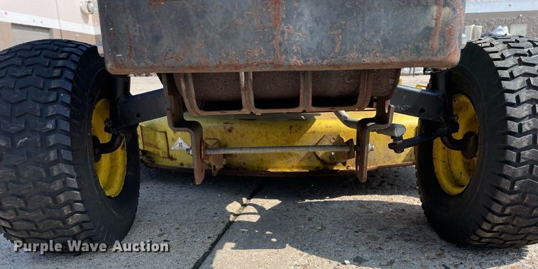 image for item LV9782 John Deere 165  lawn mower