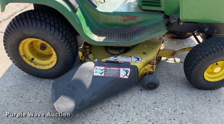 image for item LV9782 John Deere 165  lawn mower