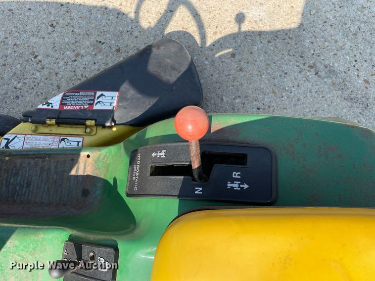 image for item LV9782 John Deere 165  lawn mower