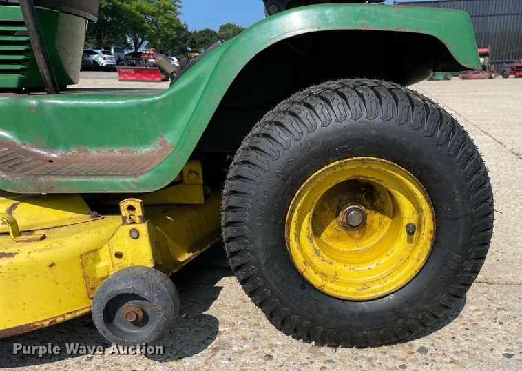 image for item LV9782 John Deere 165  lawn mower