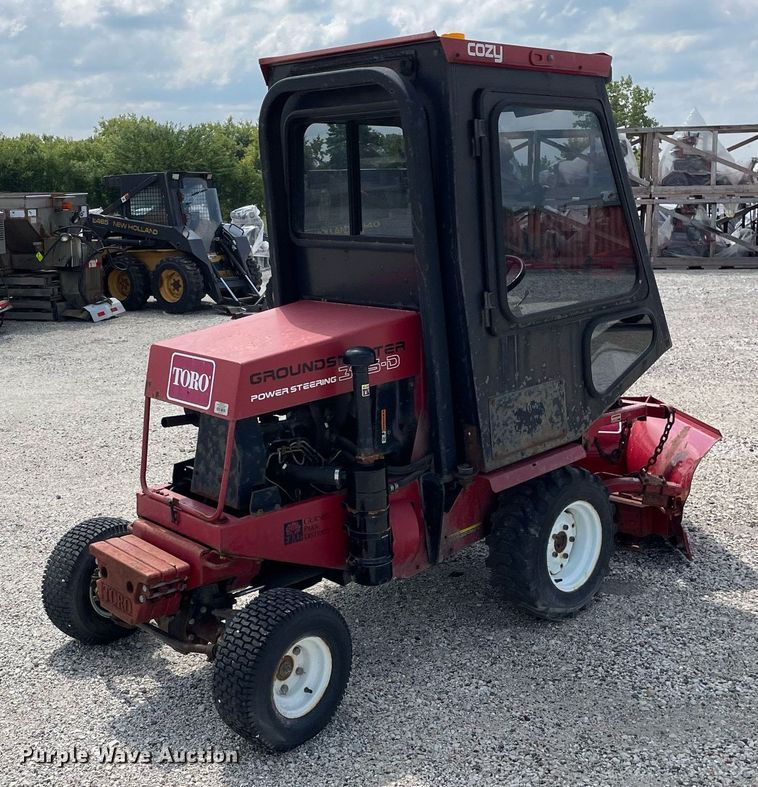 image for item LV9786 Toro Groundmaster 325D  lawn mower