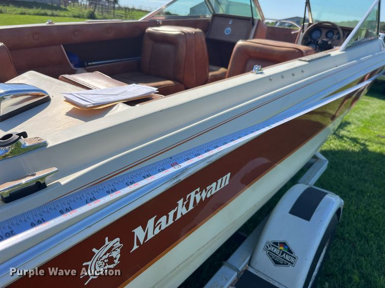 image for item MG9417 1982 MarkTwain Mark 175  boat