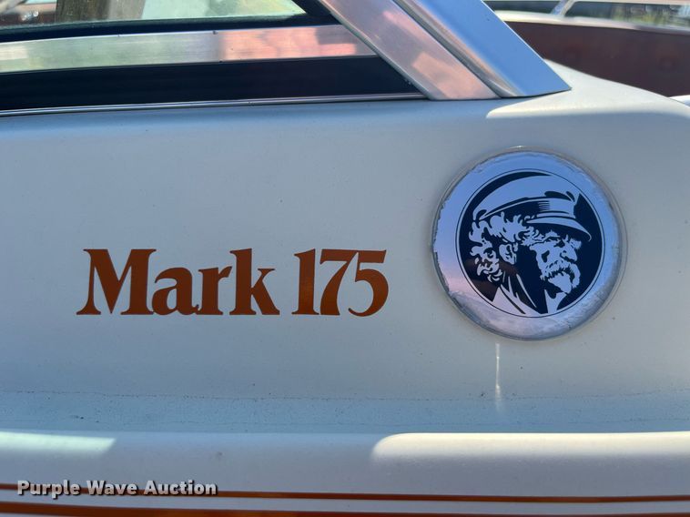 image for item MG9417 1982 MarkTwain Mark 175  boat