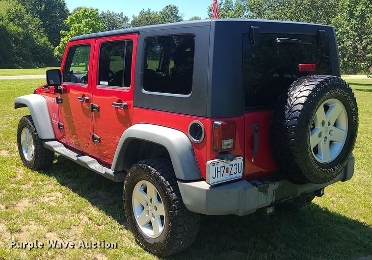 image for item MG9730 2008 Jeep Wrangler Unlimited  SUV